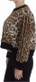 Dolce & Gabbana Leopard Print Crewneck Sweater Multicolor Dames - Thumbnail 2