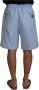 Dolce & Gabbana Lichtblauwe Bermuda Shorts met middelhoge taille Blue Heren - Thumbnail 4