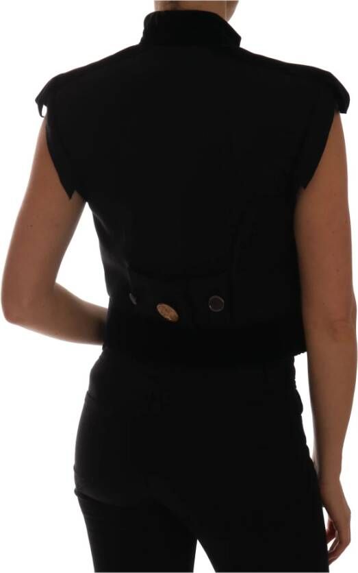 Dolce & Gabbana Long Sleeve Tops Zwart Dames