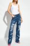 Dolce & Gabbana Boyfriend jeans Blauw Dames - Thumbnail 2