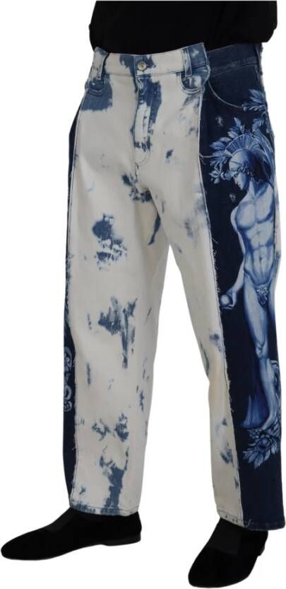 Dolce & Gabbana Loose-fit Jeans Blauw Heren