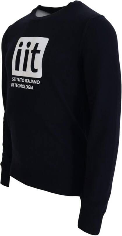 Dolce & Gabbana Luxe Italiaanse Cashmere Trui Blauw Dames