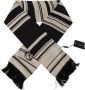 Dolce & Gabbana Luxe Zijden Gestreepte Heren Sjaal Multicolor Heren - Thumbnail 2