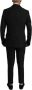 Dolce & Gabbana Prachtig Zwart Glitter Tweedelig Pak Black Heren - Thumbnail 2