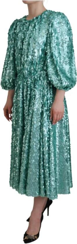 Dolce & Gabbana Maxi Dresses Blauw Dames
