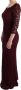 Dolce & Gabbana Bloemen Ricamo Sheath Jurk Red Dames - Thumbnail 2