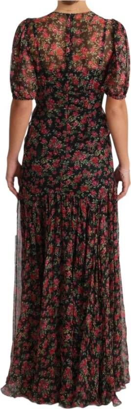 Dolce & Gabbana Maxi Dresses Zwart Dames