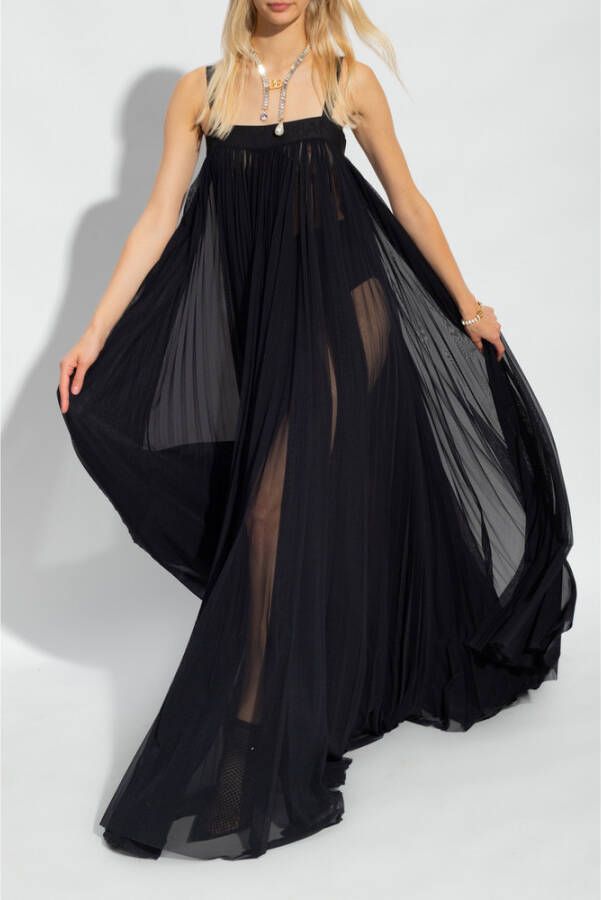 Dolce & Gabbana Dag Maxi -jurk Zwart Dames