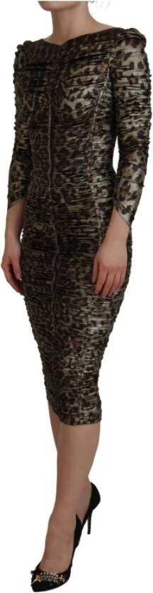 Dolce & Gabbana Midi Dresses Meerkleurig Dames