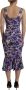 Dolce & Gabbana Midi Dresses Purple Dames - Thumbnail 2