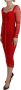 Dolce & Gabbana Rode Bodycon Jurk met Italiaans vakmanschap Red Dames - Thumbnail 2