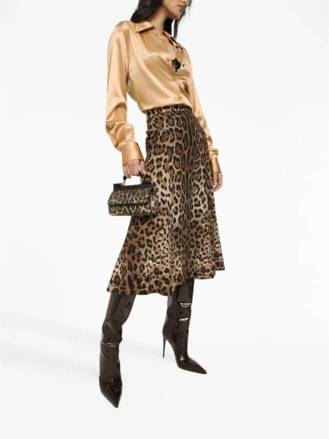 Dolce & Gabbana Midi Skirts Bruin Dames