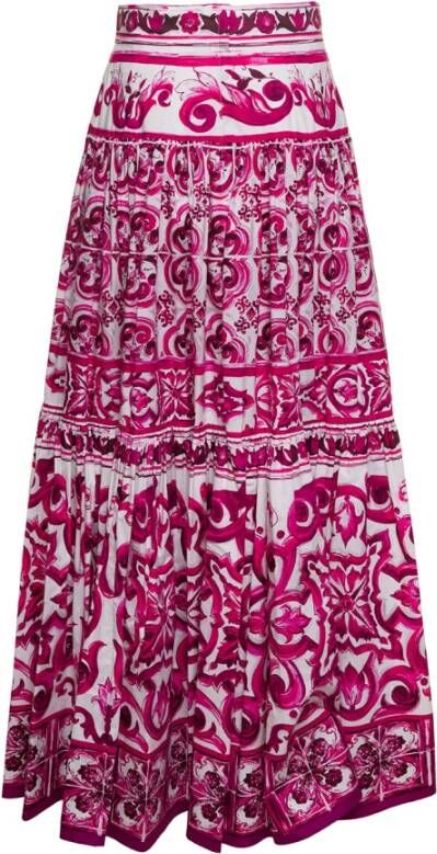 Dolce & Gabbana Midi Skirts Meerkleurig Dames