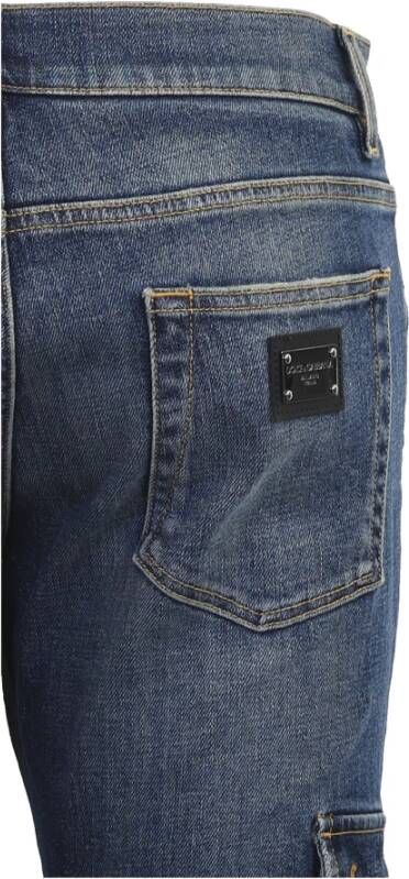 Dolce & Gabbana Moderne Slim-fit Jeans Blue Heren