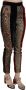 Dolce & Gabbana Multicolor Jacquard Cropped Tapered Broek Meerkleurig Dames - Thumbnail 2