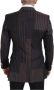 Dolce & Gabbana Multicolor Patchwork Strepen Sicilia Blazer Multicolor Heren - Thumbnail 2