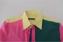 Dolce & Gabbana Multicolor Patchwork Zijden Overhemd Multicolor Heren - Thumbnail 5