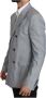 Dolce & Gabbana Elegante lichtblauwe double-breasted blazer Blue Heren - Thumbnail 2