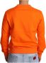 Dolce & Gabbana Orange King Ceasar Cotton Pullover Sweater Oranje Heren - Thumbnail 2