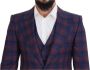 Dolce & Gabbana Paarse Wollen Blazer en Vest Set Multicolor Heren - Thumbnail 3