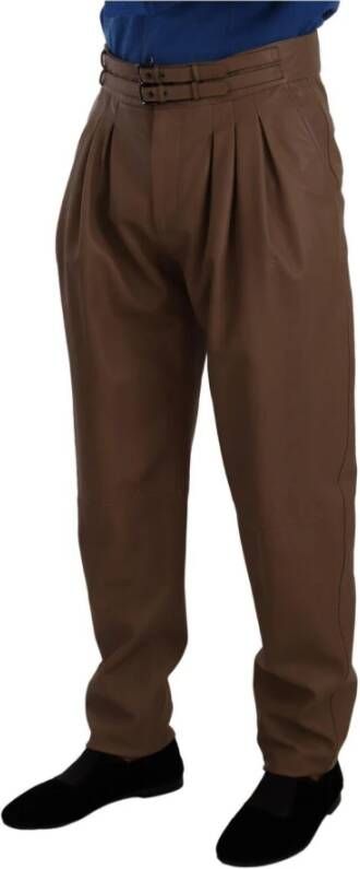 Dolce & Gabbana Dolce Gabbana Trousers Bruin Heren
