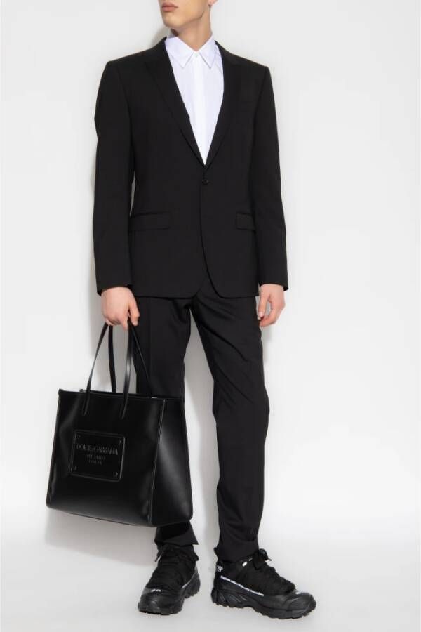 Dolce & Gabbana Wool suit Zwart Heren