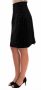 Dolce & Gabbana Donkergroene Barok Geborduurde Fluwelen Rok Black Dames - Thumbnail 2