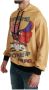 Dolce & Gabbana Exclusieve Gouden Hoodie van Katoen Multicolor Heren - Thumbnail 2