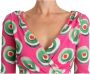 Dolce & Gabbana Dagjurk met Sicily Cupcake Bakery Print Pink Dames - Thumbnail 2