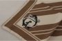 D&G Sjaal D&G ilk carf M6275 Beige Bruine pens - Thumbnail 2
