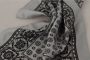 Dolce & Gabbana Zijden vierkante sjaal met logodetails Gray Heren - Thumbnail 2