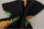 Dolce & Gabbana Zwarte ananas bedrukte vierkante zakdoek sjaal Black Heren - Thumbnail 2