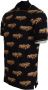 Dolce & Gabbana Zwart poloshirt met korte mouwen en autoprint Black Heren - Thumbnail 2