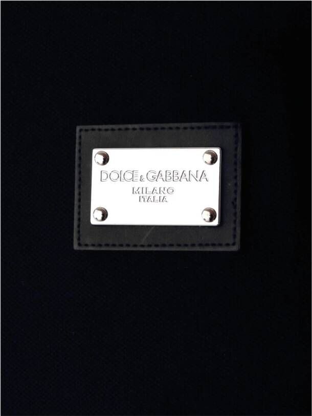 Dolce & Gabbana Polo Shirt Zwart Heren