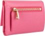 Dolce & Gabbana Franse Flap Portemonnee in Dauphine-Bedrukt Kalfsleer Pink Dames - Thumbnail 6