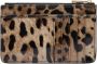 Dolce & Gabbana Clutch Tas met luipaardprint kaartsleuven en ritssluiting Brown Dames - Thumbnail 4