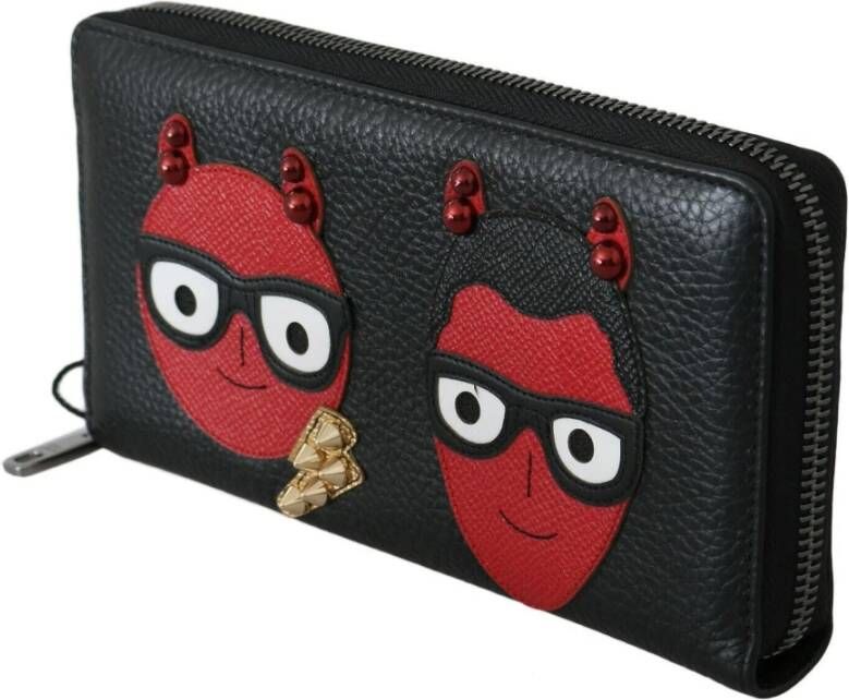Dolce & Gabbana Portemonnee kaarthouder Zwart Heren