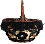 Dolce & Gabbana Prachtige Beige Straw Snakeskin Pom Crystal Agnese Tas Meerkleurig Dames - Thumbnail 2