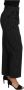 Dolce & Gabbana Pre-owned Black Pin Striped Dress Pants Cropped Straight Pant Zwart Dames - Thumbnail 2