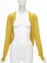 Dolce & Gabbana Pre-owned Cashmere tops Yellow Dames - Thumbnail 2