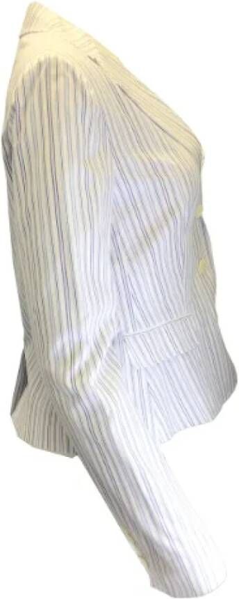 Dolce & Gabbana Pre-owned Cotton outerwear Wit Dames