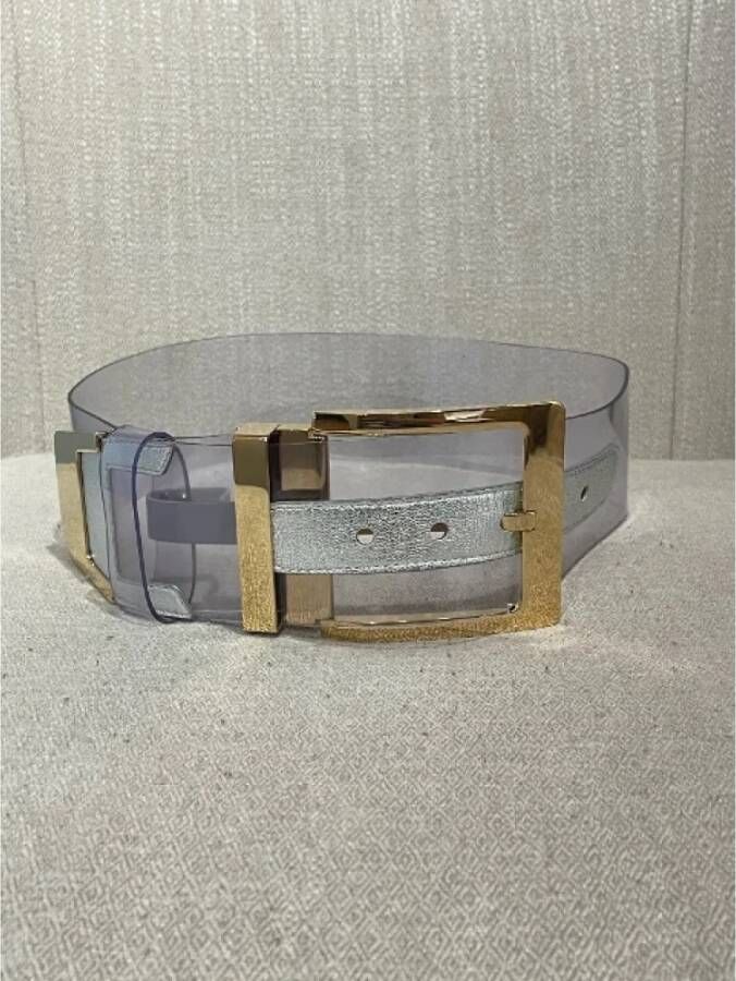 Dolce & Gabbana Pre-owned Fabric belts Geel Dames