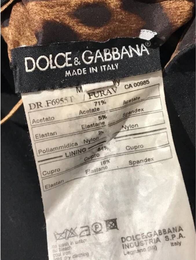 Dolce & Gabbana Pre-owned Fabric dresses Black Dames