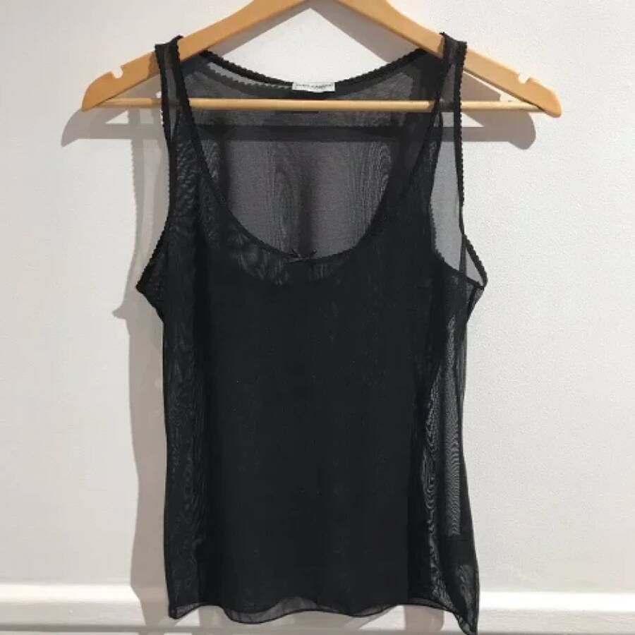 Dolce & Gabbana Pre-owned Fabric tops Zwart Dames