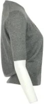 Dolce & Gabbana Pre-owned Cashmere outerwear Grijs Dames