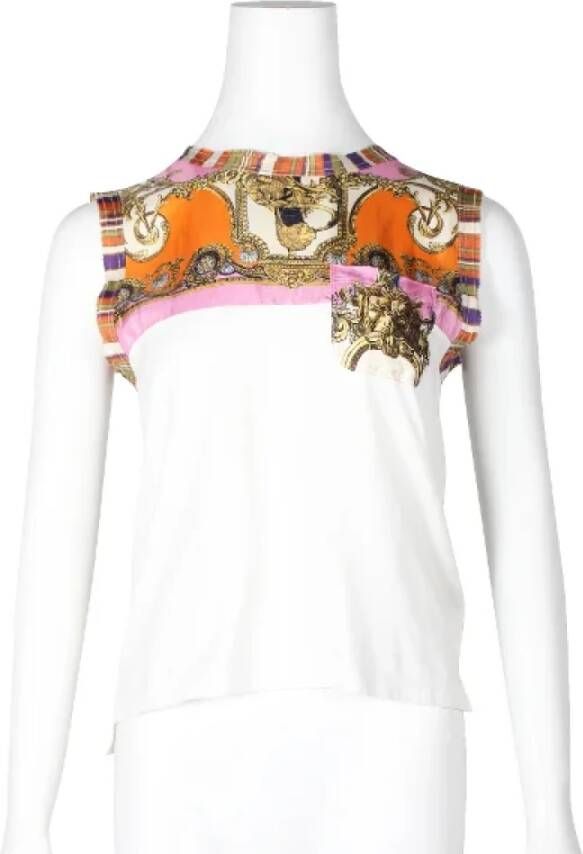 Dolce & Gabbana Pre-owned Cotton tops Wit Dames