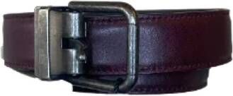 Dolce & Gabbana Pre-owned Leather belts Bruin Unisex