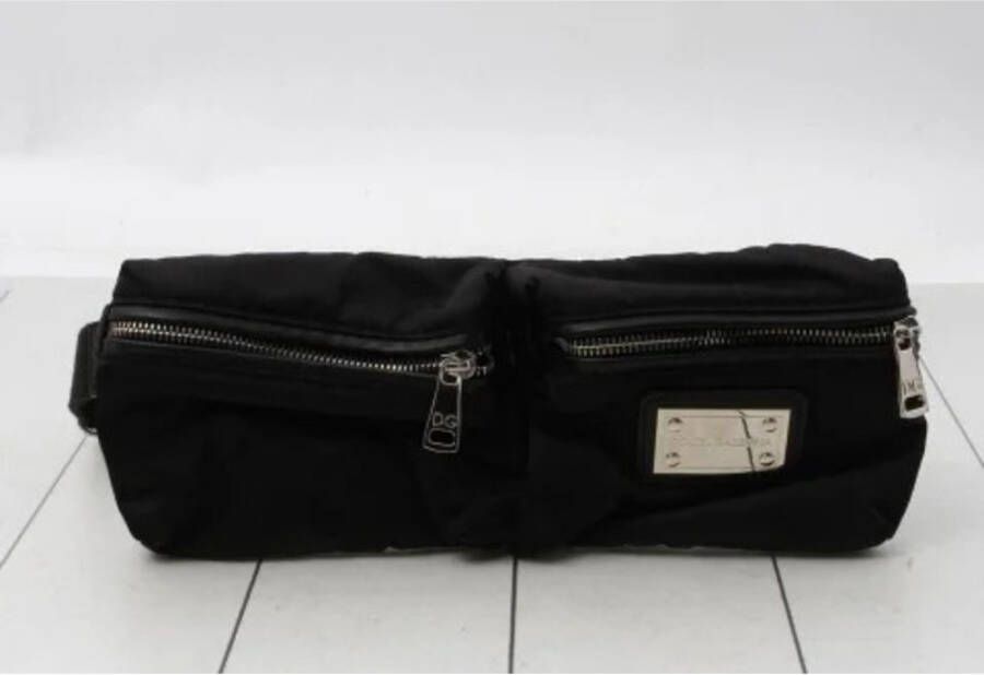 Dolce & Gabbana Pre-owned Voldoende lederen crossbody-bags Zwart Dames