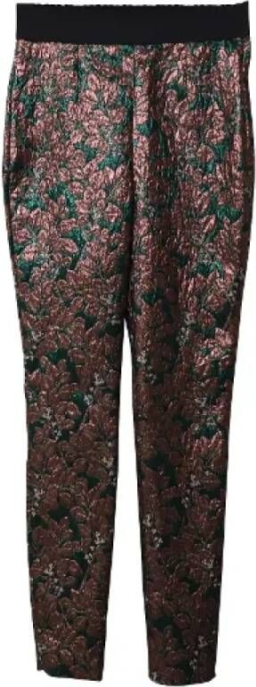 Dolce & Gabbana Pre-owned Polyester bottoms Rood Dames