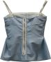 Dolce & Gabbana Pre-owned Polyester tops Blauw Dames - Thumbnail 2